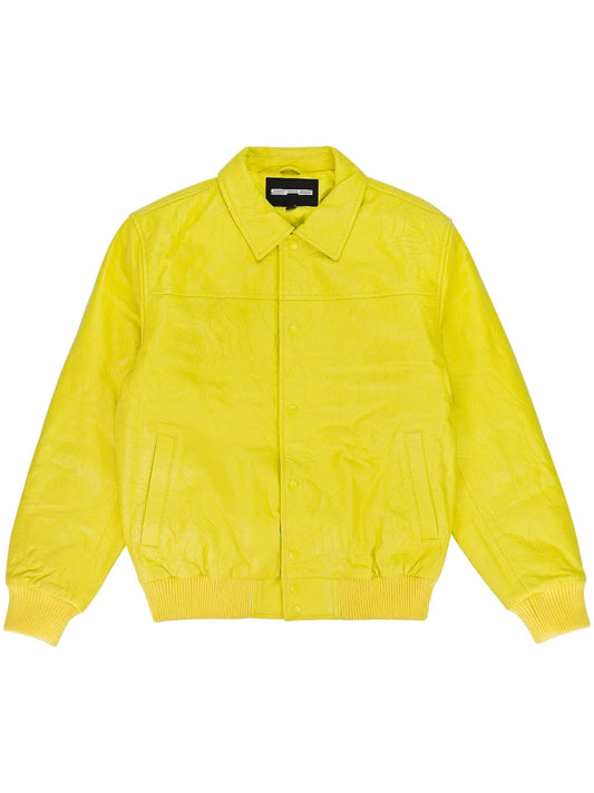 Sp5der Leather Jacket