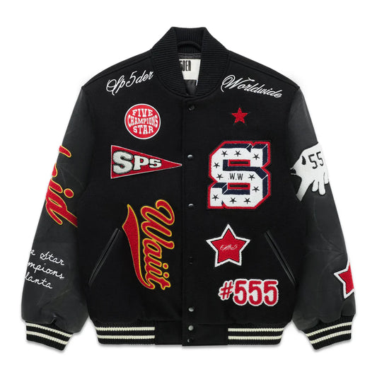 Sp5der District V Varsity Jacket